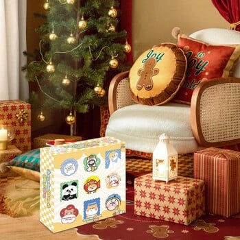 Ball Advent Calendar Χριστουγεννιάτικα στολίδια Advent Calendar Διακοπές Αντίστροφη μέτρηση Παιχνίδια Διακοπές Advent Party Μπομπονιέρα Soft Holiday