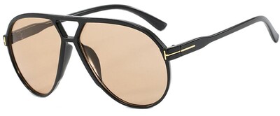 Vintage lielizmēra izmēģinājuma saulesbrilles sievietēm zīmola dizainers melns dzeltens aizsargbrilles gradients liela rāmis saulesbrilles UV400 luksusa vīriešu Sh