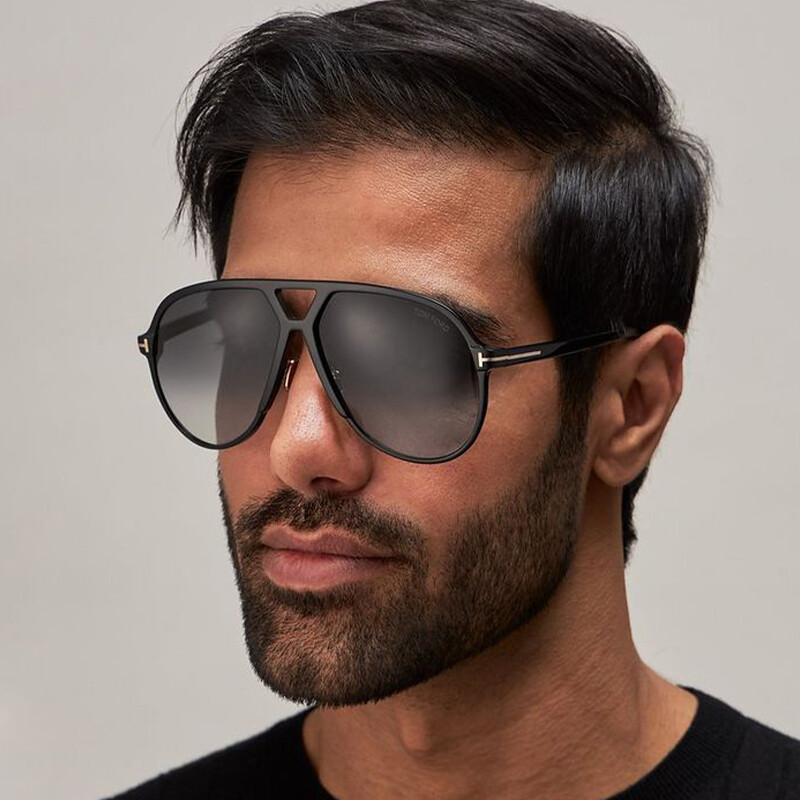 Vintage lielizmēra izmēģinājuma saulesbrilles sievietēm zīmola dizainers melns dzeltens aizsargbrilles gradients liela rāmis saulesbrilles UV400 luksusa vīriešu Sh