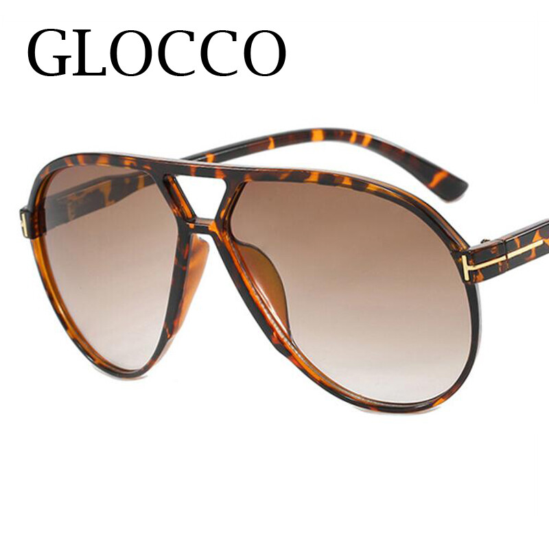 Vintage lielizmēra izmēģinājuma saulesbrilles sievietēm zīmola dizainers melns dzeltens aizsargbrilles gradients liela rāmis saulesbrilles UV400 luksusa vīriešu Sh