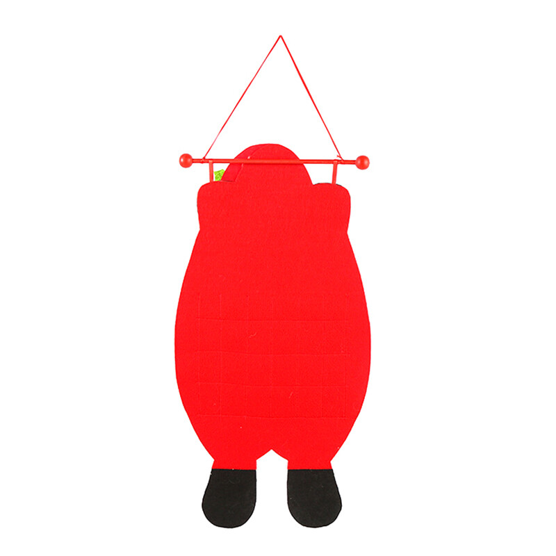 1 buc. Moș Crăciun Oameni de zăpadă Calendar de Advent de Crăciun Decor ușă, perete, fereastră, agățat, consumabile pentru petrecerea de Crăciun, cadou de Crăciun