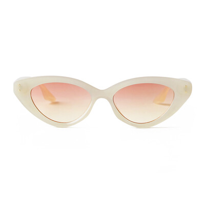 2024. gada jauns modes kaķu acu saulesbrilles sievietēm, retro toņi, krāsaini Rivet Street šaušanas brilles, UV400 saulesbrilles sievietēm