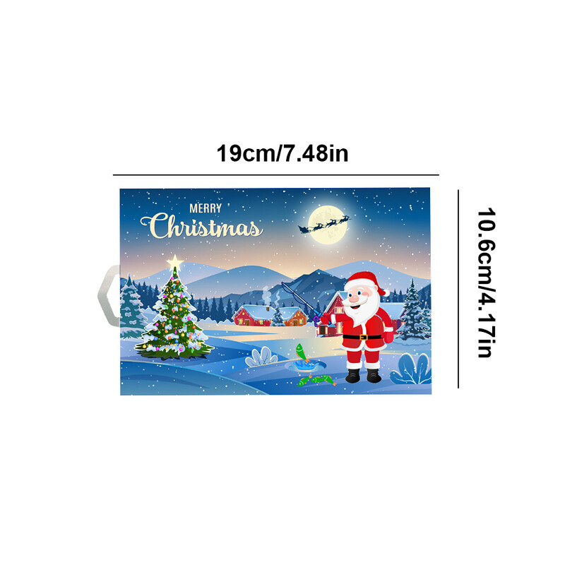 Calendar de Advent pentru Pescuit 2024 Naluci Moale Linguri Minnow Calendar Numărătoare inversă de Crăciun Set Naluci de Pescuit Cadouri Surpriză de Crăciun pentru bărbați