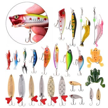 Christmas Fishing Lures Advent Calendar 24 Days Fishing Bait Hooks Advent Calendar Festival Theme Christmas Surprise Gift for Fisher