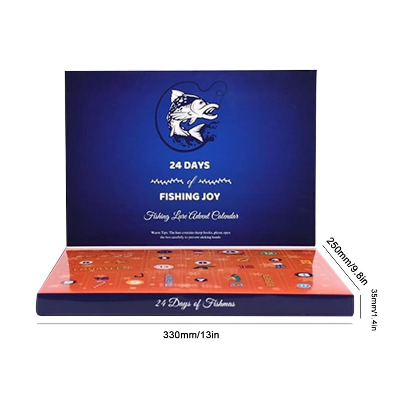 Ziemassvtku zvejas smas Adventes kalendrs 24 dienu zvejas smas smas Adventes kalendrs festivla tma Ziemassvtku prsteiguma dvana zvejniekam.