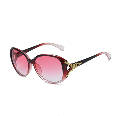 Apvalaus rėmelio gradiento spalvos moteriški akiniai nuo saulės okuliarai akiniai senoviniai saulės akiniai Populiarios lauko vyrų poliarizuotų tendencijų tendencijos