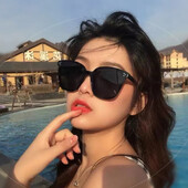 Akiniai nuo saulės UV apsauga ir atsparumas spinduliuotei poliarizuoti akiniai nuo saulės Moteriški prabangūs akiniai su tendencija vintažiniais lęšiais