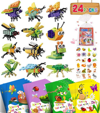 Kalėdų Advento kalendorius Dinozaurų automobilio statybinis blokas Atgalinė atskaita iki Naujųjų metų jaudinančių staigmenų Advento kalendorius Kalėdų dovana vaikams