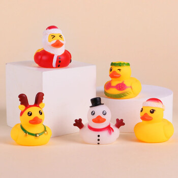 2024 Advent Calendar 24 Rubber Ducks Toy για παιδιά Χριστουγεννιάτικα 24 ημέρες Αντίστροφη μέτρηση Διασκεδαστικά παιχνίδια Δώρα για παιδιά Δώρα για χριστουγεννιάτικο πάρτι