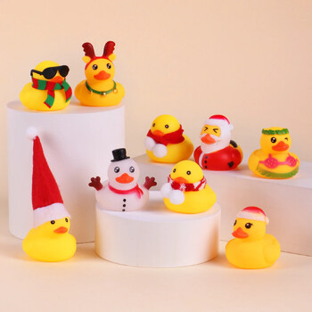 2024 Advent Calendar 24 Rubber Ducks Toy για παιδιά Χριστουγεννιάτικα 24 ημέρες Αντίστροφη μέτρηση Διασκεδαστικά παιχνίδια Δώρα για παιδιά Δώρα για χριστουγεννιάτικο πάρτι