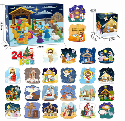 Ziemassvētku Adventes kalendārs 1000 gab. Pieaugušajiem Ziemassvētku atpakaļskaitīšanas kalendārs 2024. gada Ziemassvētku vecīša dāvana pieaugušajiem 1000 gabals