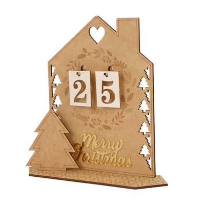 4 stila Ramazanski kalendar Eid Mubarak Poklon odbrojavanje 2025 Lamic Muslim Eid Al-fitr Dekoracija kućnog stola Ukrasi Kalendar