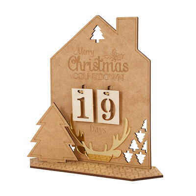 4 stila Ramazanski kalendar Eid Mubarak Poklon odbrojavanje 2025 Lamic Muslim Eid Al-fitr Dekoracija kućnog stola Ukrasi Kalendar