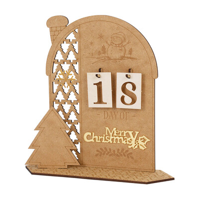 4 stila Ramazanski kalendar Eid Mubarak Poklon odbrojavanje 2025 Lamic Muslim Eid Al-fitr Dekoracija kućnog stola Ukrasi Kalendar