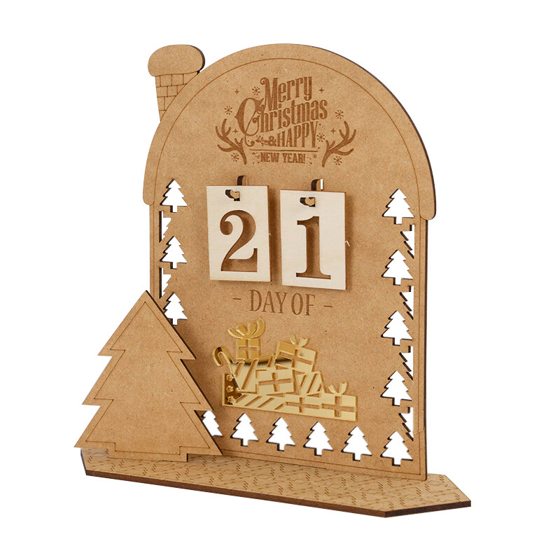 4 stila Ramazanski kalendar Eid Mubarak Poklon odbrojavanje 2025 Lamic Muslim Eid Al-fitr Dekoracija kućnog stola Ukrasi Kalendar