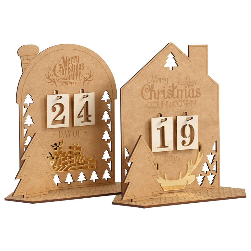 4 stila Ramazanski kalendar Eid Mubarak Poklon odbrojavanje 2025 Lamic Muslim Eid Al-fitr Dekoracija kućnog stola Ukrasi Kalendar