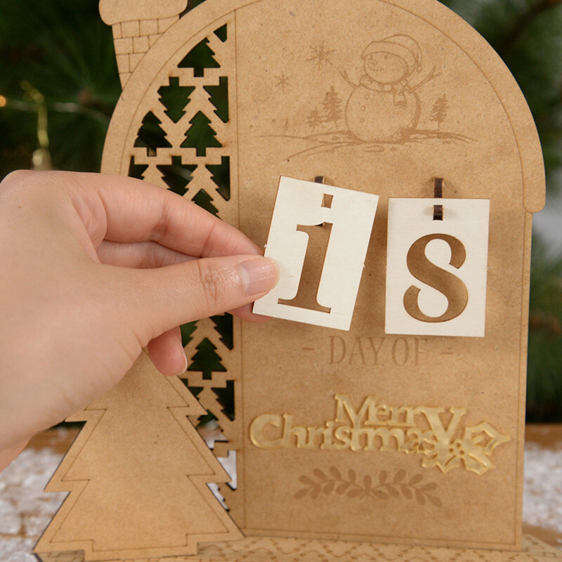 4 stila Ramazanski kalendar Eid Mubarak Poklon odbrojavanje 2025 Lamic Muslim Eid Al-fitr Dekoracija kućnog stola Ukrasi Kalendar