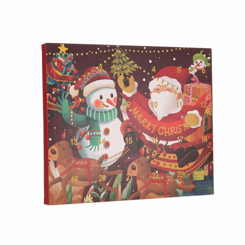 Ziemassvētku rotaslietas Adventes kalendārs 2024. gada Ziemassvētku atpakaļskaitīšanas kalendāra rotaslietu komplekts sievietēm Ziemassvētku atpakaļskaitīšanas kalendāra dāvanas