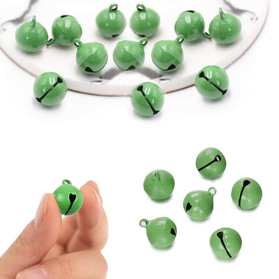 100 vnt. ~ 10 vnt. „Pasidaryk pats“ rankų darbo amatai Kalėdų Naujųjų Metų papuošalų dovanų derinys, palaidi karoliukai, maži varpeliai, Kalėdų dekoravimo dovana