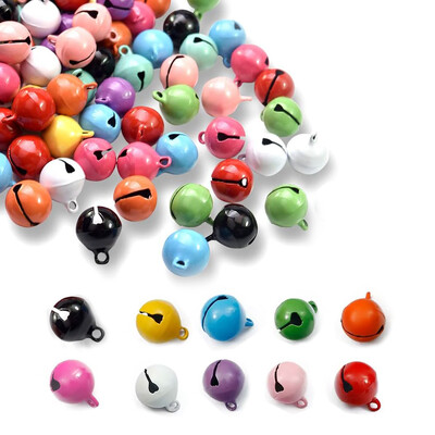 100 vnt. ~ 10 vnt. „Pasidaryk pats“ rankų darbo amatai Kalėdų Naujųjų Metų papuošalų dovanų derinys, palaidi karoliukai, maži varpeliai, Kalėdų dekoravimo dovana