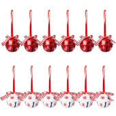 12db karácsonyi hópehely csilingelő fém dekoratív medál karácsonyfadísz otthoni parti dekorációs kellékekhez