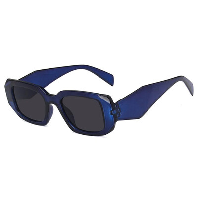 Madingi kvadratiniai akiniai nuo saulės Moteris Prekės ženklo Dizainerė Asmenybė Netaisyklingi senoviniai akiniai nuo saulės Moterims Kelionės Retro Oculos De Sol