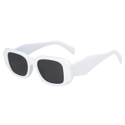 Madingi kvadratiniai akiniai nuo saulės Moteris Prekės ženklo Dizainerė Asmenybė Netaisyklingi senoviniai akiniai nuo saulės Moterims Kelionės Retro Oculos De Sol