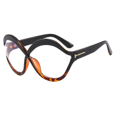 Νέο μεγάλου μεγέθους κυκλικό σκελετό Γυναικεία γυαλιά ηλίου επώνυμα σχεδιαστής μόδας γυαλιά ηλίου Lady γυαλιά ταξιδιού εξωτερικού χώρου UV400 Oculos De Sol