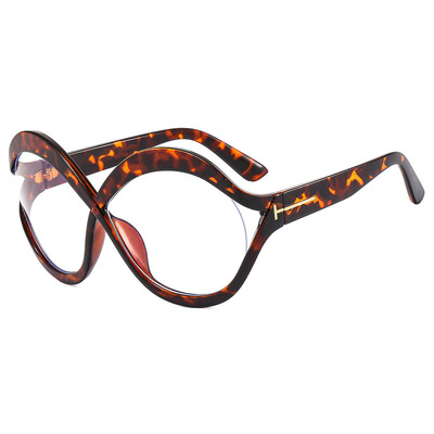 Νέο μεγάλου μεγέθους κυκλικό σκελετό Γυναικεία γυαλιά ηλίου επώνυμα σχεδιαστής μόδας γυαλιά ηλίου Lady γυαλιά ταξιδιού εξωτερικού χώρου UV400 Oculos De Sol