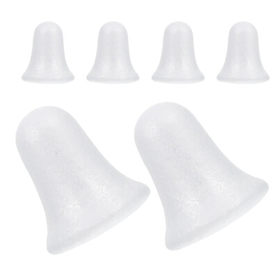 6 db Bubble Bell polisztirol golyó karácsonyi csilingelő csengő kézműves díszekhez tömeges kézikönyv