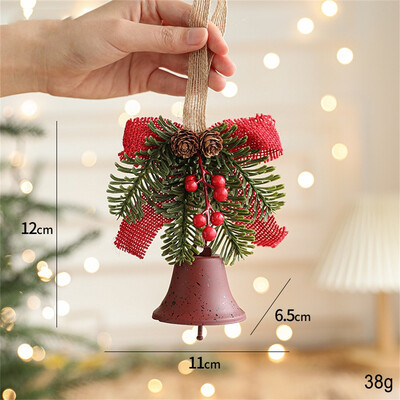 Kalėdų vėjo varpelių kalėdinis papuošimas 2025 m. Kalėdų eglutėje kabantis pakabukas Naujųjų metų vėjo varpelio sienų dekoras Kambario dekoras