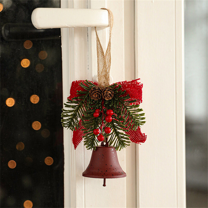 Kalėdų vėjo varpelių kalėdinis papuošimas 2025 m. Kalėdų eglutėje kabantis pakabukas Naujųjų metų vėjo varpelio sienų dekoras Kambario dekoras