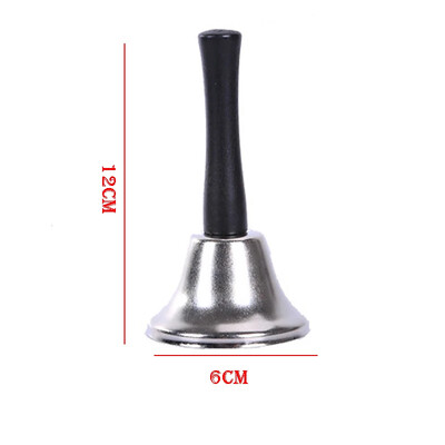 Clopoțel de mână de Crăciun Clopoței Jingle Bells Aur de școală Clopoțel de restaurant Apelați Clopoțel Rechizite de service Crăciun Navidad Noel Anul Nou