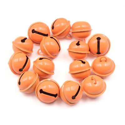 Miwayer 25db fém csengettyűk Macaron színű 22mm karácsonyi partikhoz kézműves dekoráció barkácskészítés kézzel készített anyag