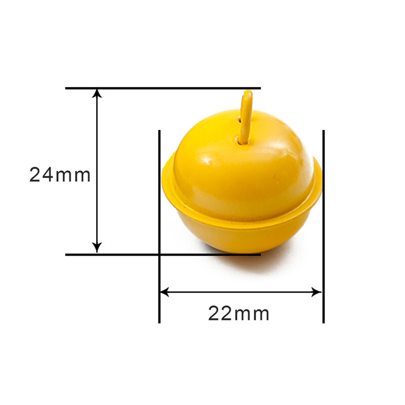 Miwayer 25db fém csengettyűk Macaron színű 22mm karácsonyi partikhoz kézműves dekoráció barkácskészítés kézzel készített anyag