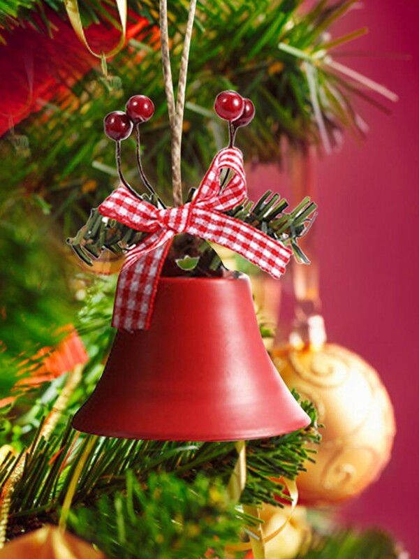 Χριστουγεννιάτικο Κουδούνι Jingle Bells Μεταλλικό Κουδούνι Στολίδι Κρεμαστό δέντρου για Χριστουγεννιάτικα στολίδια Παιδικά Παιχνίδια Πρωτοχρονιάς #W0
