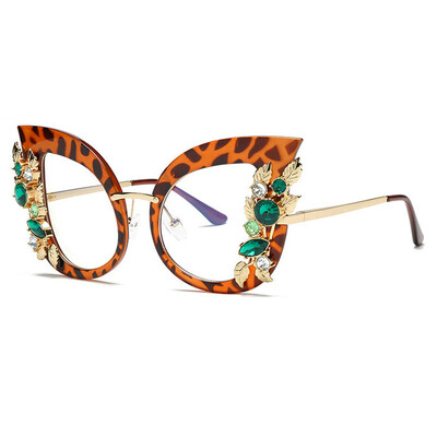 Új Steampunk Gyémánt Napszemüveg Női Férfi Luxus strasszos pillangós napszemüvegek Női Shades Szemüvegek Soleil Femme