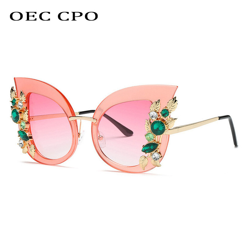 Új Steampunk Gyémánt Napszemüveg Női Férfi Luxus strasszos pillangós napszemüvegek Női Shades Szemüvegek Soleil Femme