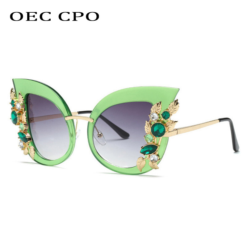 Új Steampunk Gyémánt Napszemüveg Női Férfi Luxus strasszos pillangós napszemüvegek Női Shades Szemüvegek Soleil Femme