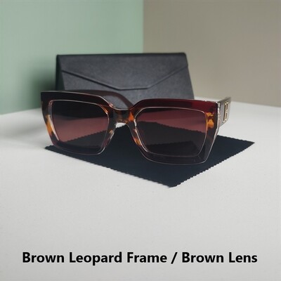 Luksusa modes dizaineru vīriešu sieviešu saulesbrilles populāras modernas zīmola Unisex kvadrātveida saulesbrilles stilīgi toņi UV400