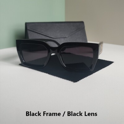 Luksusa modes dizaineru vīriešu sieviešu saulesbrilles populāras modernas zīmola Unisex kvadrātveida saulesbrilles stilīgi toņi UV400