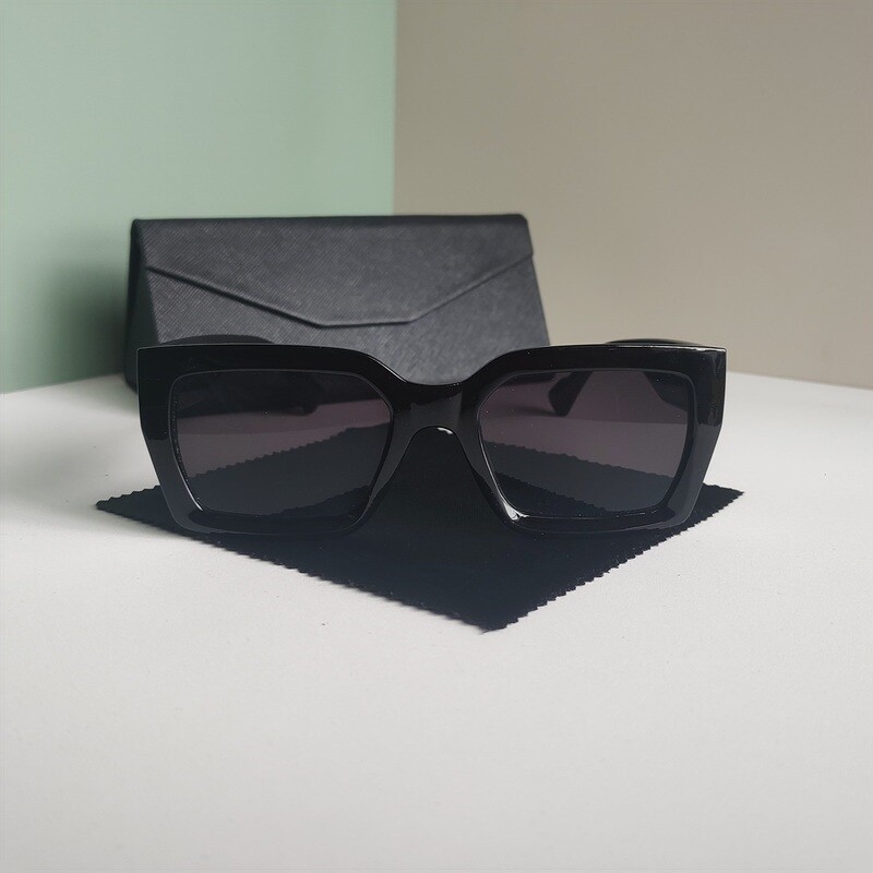 Luksusa modes dizaineru vīriešu sieviešu saulesbrilles populāras modernas zīmola Unisex kvadrātveida saulesbrilles stilīgi toņi UV400