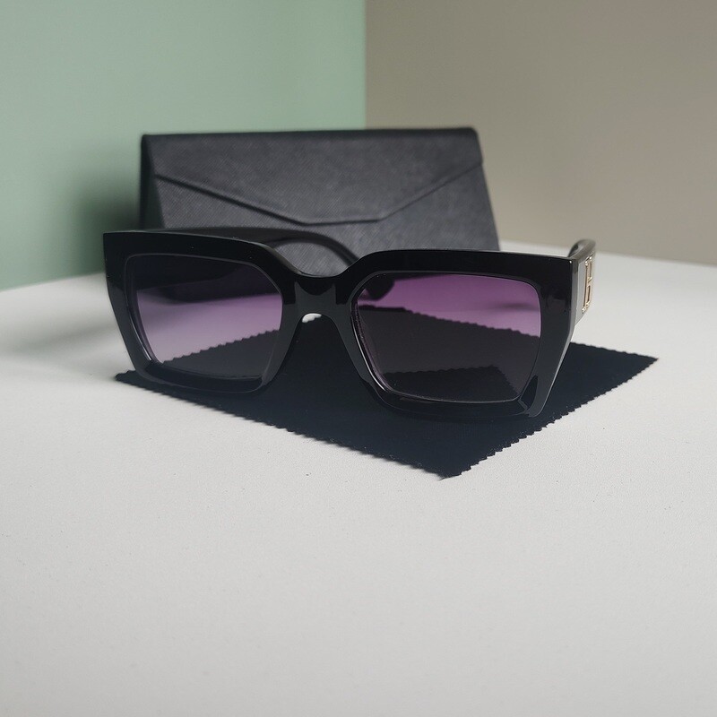 Luksusa modes dizaineru vīriešu sieviešu saulesbrilles populāras modernas zīmola Unisex kvadrātveida saulesbrilles stilīgi toņi UV400