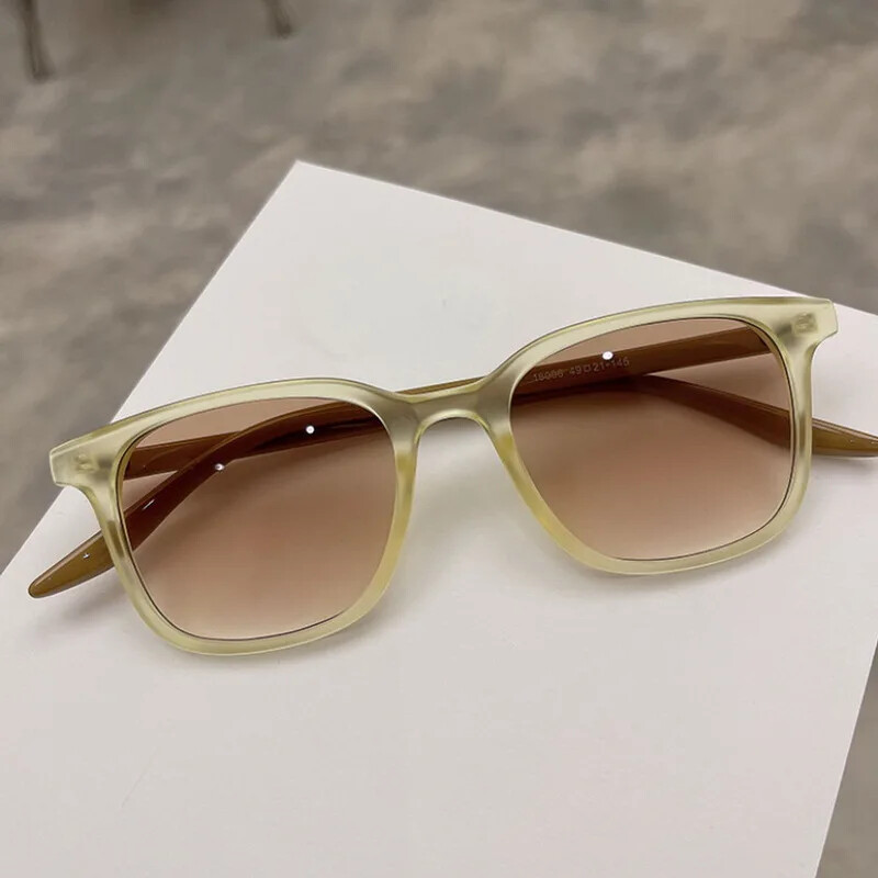 2024 Klasszikus retro divatos négyzet alakú napszemüvegek macskaszem gradiens lencsés napszemüvegek férfi női UV400 árnyalatok vezetőszemüvegek