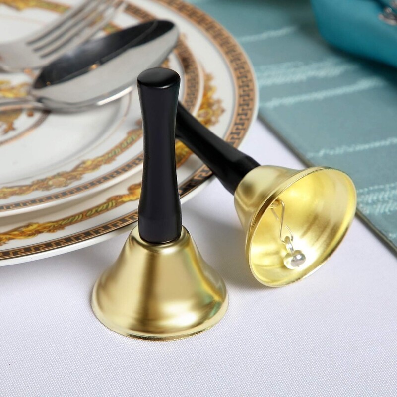 Kalėdų Kalėdų Senelio iškvietimo varpelis, medinė rankena, skambantys varpeliai, metaliniai varpeliai, Kalėdų Naujųjų metų dovanos namų vestuvių vakarėlio dekoravimo reikmenys