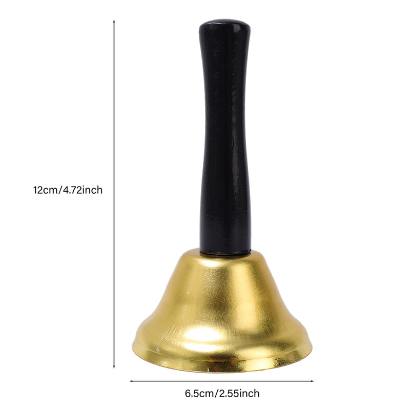 Kalėdų Kalėdų Senelio iškvietimo varpelis, medinė rankena, skambantys varpeliai, metaliniai varpeliai, Kalėdų Naujųjų metų dovanos namų vestuvių vakarėlio dekoravimo reikmenys