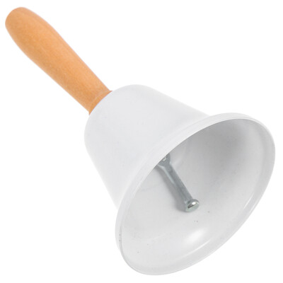 1gab vakariņu galds zvans Western Resturant zvans Ziemassvētku bērnu rotaļlietas rotājums koka rokturis metāla zvans Ziemassvētku dekors