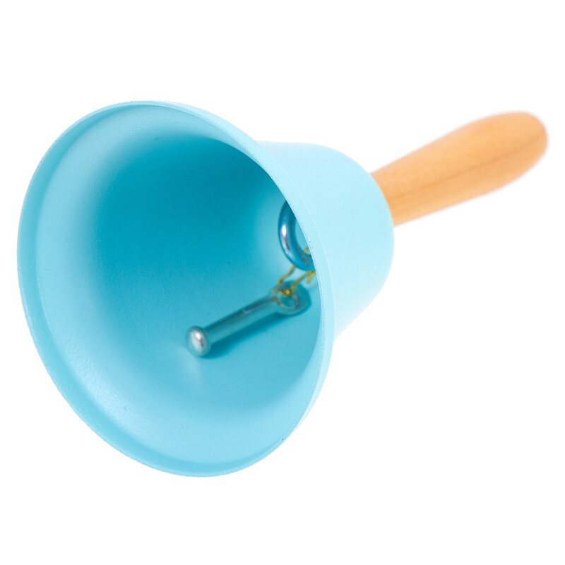 1gab vakariņu galds zvans Western Resturant zvans Ziemassvētku bērnu rotaļlietas rotājums koka rokturis metāla zvans Ziemassvētku dekors