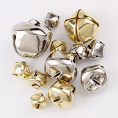 10 gab Jaukta izmēra skola Dievs Sliver Zvani Kuloni Piekaramie Ziemassvētku Eglītes Rotājumi Ziemassvētku Rotājumi DIY Amatniecība Aksesuāri