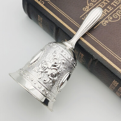 Retro roku zvana zvans Daudzfunkcionāli zvani amatniecības kāzu dekorēšanai Signalizācijas skola Baznīcas klases bārs Viesnīca Vintage Bell 2023